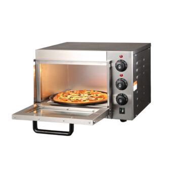 闪盾披萨烤箱商用一层一盘蛋糕面包单层披萨烘烤炉大容量 商用电烤箱   单层披萨烤箱  1盘