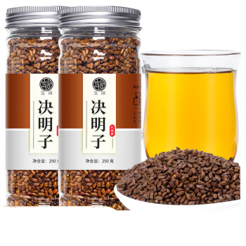 立尚  决明子茶炒熟草决明子花草茶250g/罐  4罐起售