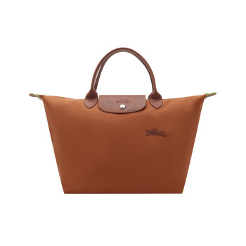 珑骧（LONGCHAMP） 女士棕色锦纶中号手提包 L1623 919 504