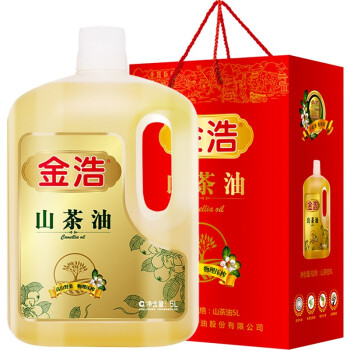 金浩（JINHAO） 山茶油茶籽油压榨一级食用油5L