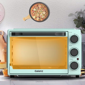 格兰仕（Galanz） 电烤箱大容量33L家用小型烘焙多功能全自动TQW35-YS33绿色