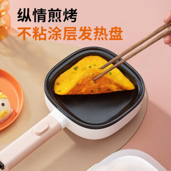 九阳（Joyoung） 煮蛋器 多功能 自动断 家用小型蒸煎一体 电煮蛋器 SK03B-GS110（单层）