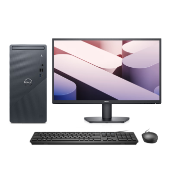 戴尔（DELL）灵越3020 台式电脑主机 (酷睿13代i5-13400 16G 512GSSD)23.8英寸大屏显示器 高性能CPU