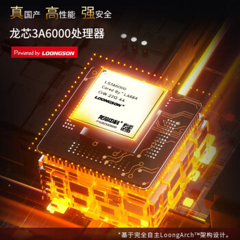 天创者L6A2国产化龙芯主板+CPU 台式机电脑主板（龙芯3A6000/龙芯7A2000独显/2*DDR4内存插槽）