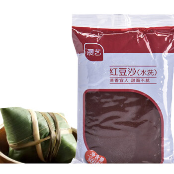 焙芝友 包粽子的材料展艺红豆沙500g JS
