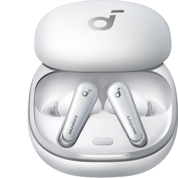 声阔Soundcore降噪舱2代 Liberty 4个性动态降噪空间音频真无线TWS入耳式蓝牙耳机适用苹果/华为手机白