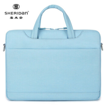 SHERIDanSHERIDan 手提包 商务休闲公文包SHB027 蓝色 多隔层方便收纳
