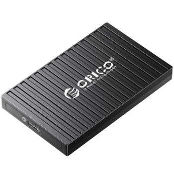 奥睿科（ORICO）移动硬盘盒2.5英寸USB3.0 SATA串口笔记本电脑台式机外置盒固态机械ssd-创意集装箱/黑9625U3