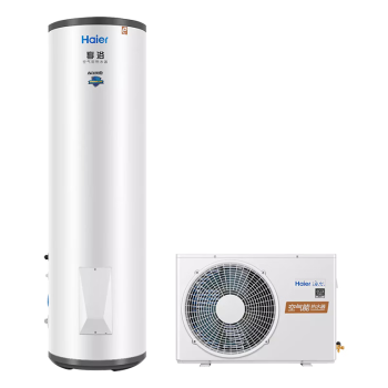 海尔（Haier） 空气能热水器家用200升 速热智能自清洁节能南北通用热水器KF75/200-NE7-U1