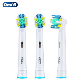 ORAL-B/欧乐B 电动牙刷头牙线效果型3支装EB25-3适配D/P/Pro系列圆头牙刷