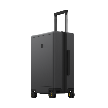 地平线8号（LEVEL8）行李箱男旅行箱托运箱24英寸德国科思创PC箱体拉杆箱女 灰色