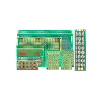 联想万用板印制电路板洞洞板PCB线路板双面喷锡绿油板10*15（1张）