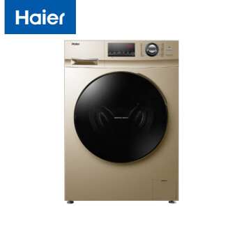 海尔（haier） 全自动滚筒洗衣机 变频10公斤大容量洗烘一体 G100108HB12G 