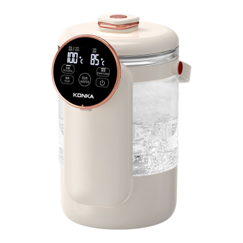 康佳（KONKA）电热水瓶 热水壶电水壶玻璃内胆多段控温 调奶器冲奶器2.5L大容量家用保温开水壶 KDSP-2513-W