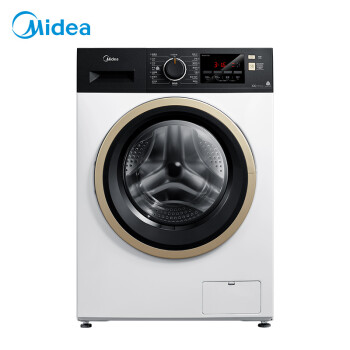 美的（Midea）滚筒洗衣机全自动 10公斤变频除螨洗烘一体 祛味空气洗 羽绒柔烘 MD100VT15D5