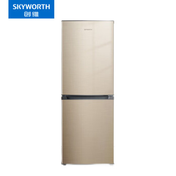 创维 (SKYWORTH) 190升风冷无霜冰箱两门小型家用电冰箱 公寓租房工程项目  P19WY_琥珀棕