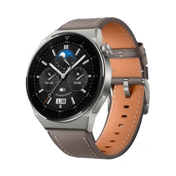 华为HUAWEI WATCH GT3 PRO 华为 运动智能 46.6mm管理腕上微信无线快充 强劲续航 钛金属材质 灰色