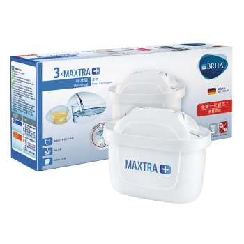 碧然德（BRITA） 家用滤水壶 净水壶滤芯 Maxtra 多效滤芯 3枚装