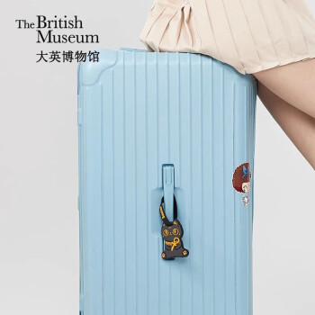 大英博物馆安德森猫和她的朋友们系列可爱萌猫行李牌送女友520情人节礼物
