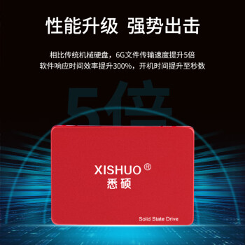 悉硕悉硕（XISHUO）SSD固态硬盘256G 512G1T笔记本台式电脑2.5 SATA3接口外接