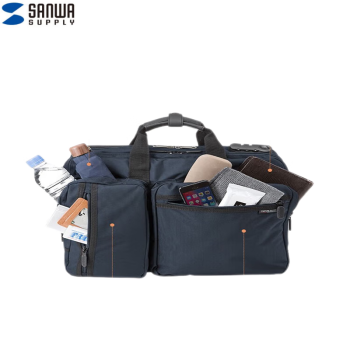 山业（SANWA SUPPLY）笔记本包大容量手提电脑包单双肩背包男公文包BAG048黑色15.6英寸