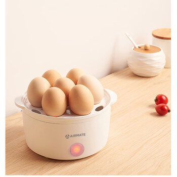 艾美特蒸蛋器CR0201容量鸡蛋7枚及以上可视上盖设计蒸煮过程一目了然