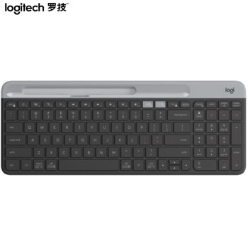 罗技（Logitech） K580 无线蓝牙键盘驱动套装 办公键盘便携超薄键盘笔记本键盘轻薄平板键盘 K580黑