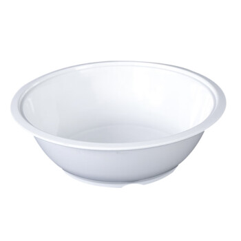 祥源美（XIANGYUANMEI）GZA85 密胺汤碗商用白色仿瓷碗食堂加厚大汤碗汤盆  9英寸22.5x7