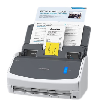 富士通（Fujitsu）ix1400 自动进纸彩色双面A4馈纸式扫描仪 （40页/分钟+扫描至U盘）ix500升级款