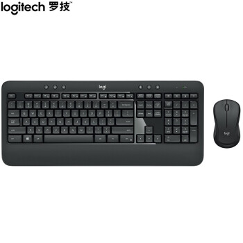 罗技（Logitech）MK540 键鼠套装 无线键鼠套装 办公键鼠套装 全尺寸 黑色 带无线2.4G接收器 kp