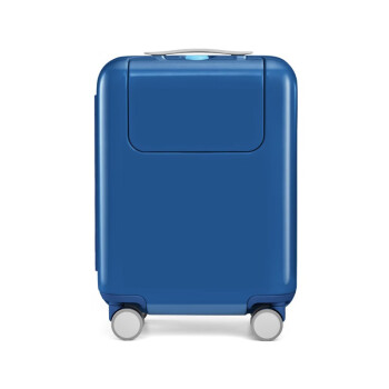 90分儿童旅行箱17英寸拉杆箱男童女童小型行李箱遛娃箱登机箱蓝色