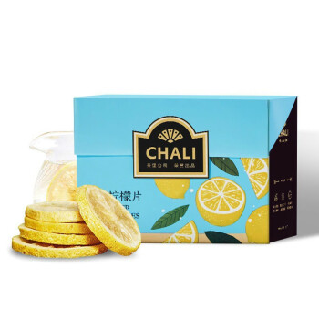CHALI 茶里冻干柠檬片盒装60g 泡水喝蜂蜜 独立包装水果茶