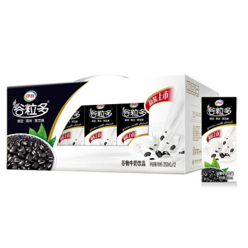 伊利谷粒多黑谷牛奶饮品250ml*16/箱