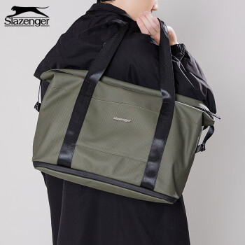 史莱辛格（Slazenger）旅行包男短途手提轻便行李包女士运动健身包出差旅游大容量行李袋