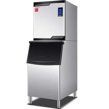 德玛仕（DEMASHI）制冰机商用大型大容量奶茶店酒吧KTV火锅店后厨全自动方块冰机制冰器 ZBF132G-1A 132冰格
