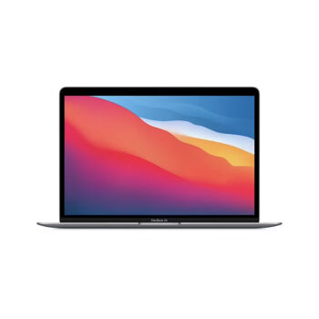 Apple13英寸MacBook Air Apple M1 芯片8核+256GB 深空灰色(MGN63CH/A)【CH 不拆不贴-可零出】