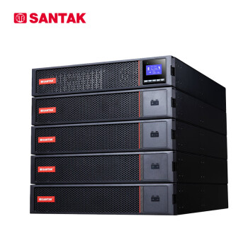 山特（SANTAK）PT3K-i UPS不间断电源机架式3000VA/3000W网络服务器电源机房 单机+3*PTB9062-i（满载47分钟）