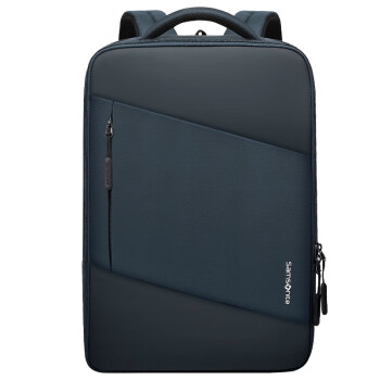 新秀丽（Samsonite）双肩包15.6英寸男士商务背包笔记本电脑包 BT6*11001 蓝色