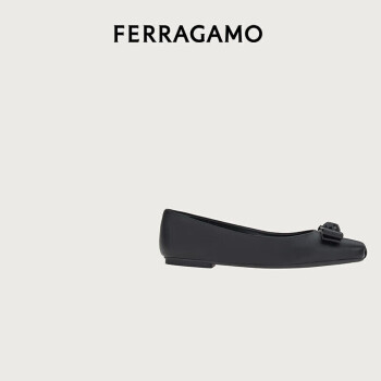 菲拉格慕（Ferragamo）女Vara平底鞋 0757823_1D _ 70/37.5码 礼物送女友