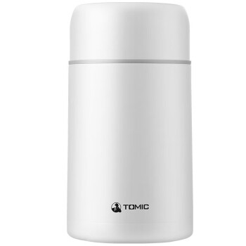 特美刻（TOMIC）双层不锈钢保温汤罐TH1800101白色