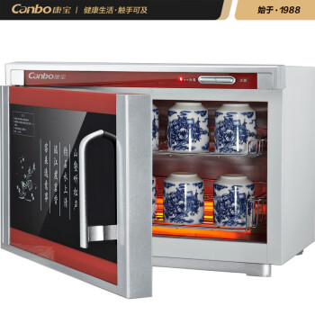 康宝（Canbo）茶杯消毒柜 小型迷你 立式家商两用 高温加热办公室碗柜 XDR20-A6X