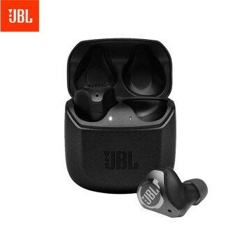 JBL CLUB PRO+TWS黑 蓝牙耳机 主动降噪真无线耳机 无线运动耳机 防水防汗 苹果华为安卓通用耳机