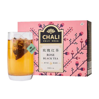 CHALI 茶里 玫瑰红茶 独立茶袋 36g 三角包盒装