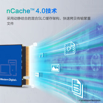西部数据     1TB SSD固态硬盘 M.2（NVMe协议）SN580 PCIe4.0 笔记本电脑台式机西数SN570升级储存硬盘