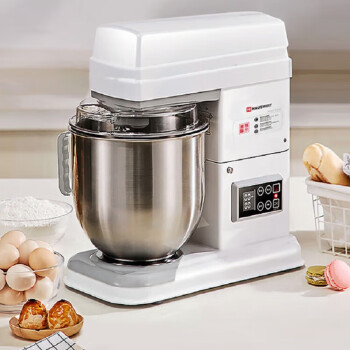 海氏（Hauswirt）厨师机m6家用商用大容量和面机揉面机打蛋器搅面机奶油机  白色