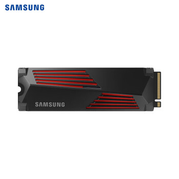 三星（SAMSUNG）2TB SSD固态硬盘 M.2接口(NVMe协议PCIe 4.0 x4) 990 PRO With Heatsink(散热片版)