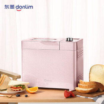 东菱（Donlim）烤面包机 厨师机 和面团3斤 大功率 可预约 可无糖 家用 全自动 智能投撒果料 DL-JD08