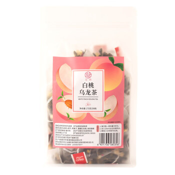 立尚  白桃乌龙茶三角包茶苹果冷泡调味茶包175g(50包)/袋   4袋起售