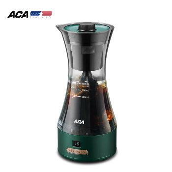 北美电器（ACA）家用冷萃美式咖啡机800ml商用办公室多功能泡茶壶冰咖啡AC-D080A