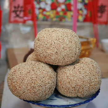 陈楼糖瓜灶糖空心纯手工芝麻糖麦芽糖莱芜糖瓜2个大号糖瓜3个拳头大小